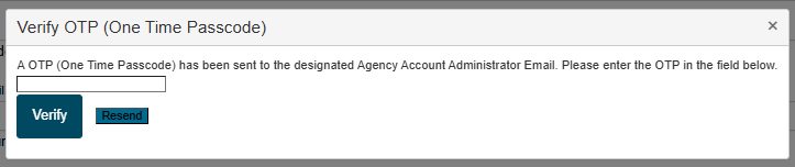Registering your agency