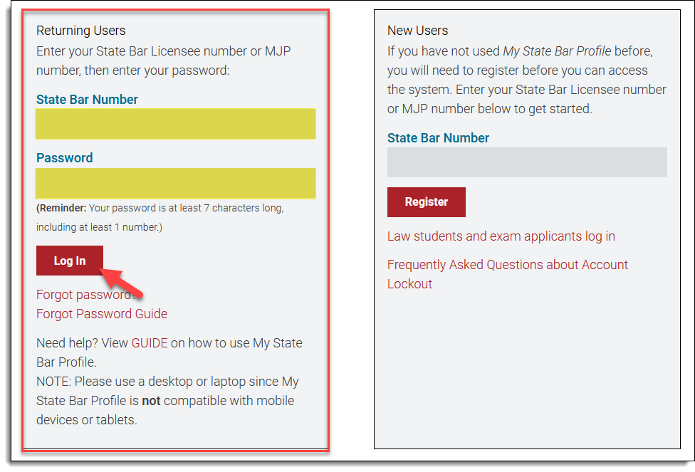 RETURNING USER LOGIN visual data 6