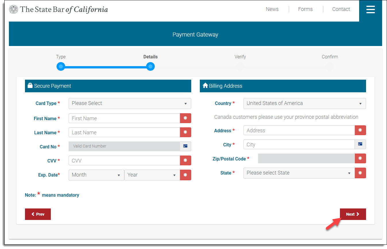 Pay your annual fees